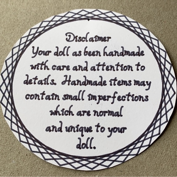 Scandinavian Daisy Gnome Doll - Handmade - Picture 13 of 13